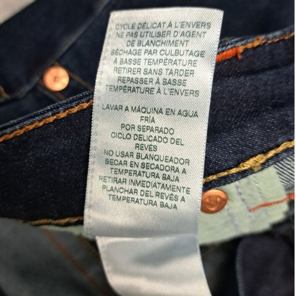 True Religion Billie Mid Rise Straight Jeans - Picture 10 of 11